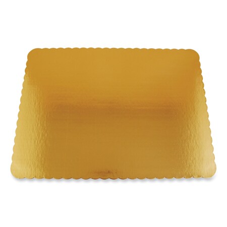 Sct Gold Cake Pads, 25.5 x 17.5, Gold, Paper, 50PK SCH 1655